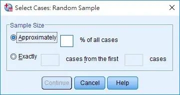 SPSS select cases 08