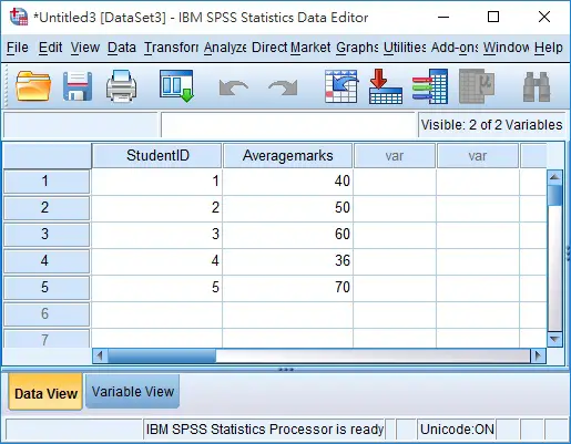 spss excel one sample t test 05
