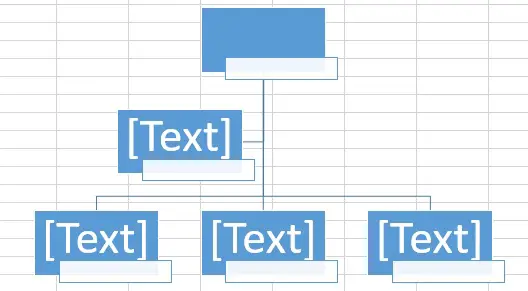 Excel create organization chart 03