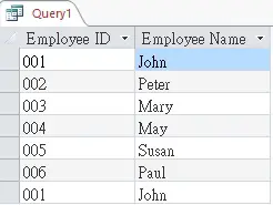 Use UNION and UNION ALL in Access Query 06