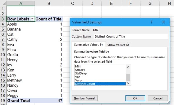 count-unique-distinct-records-rows-in-a-pivot-table